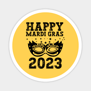 Happy Mardi Gras 2023 Magnet